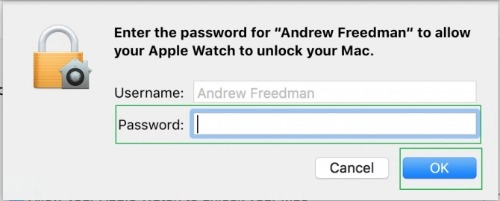 Mở khóa macbook thông minh bằng apple watch