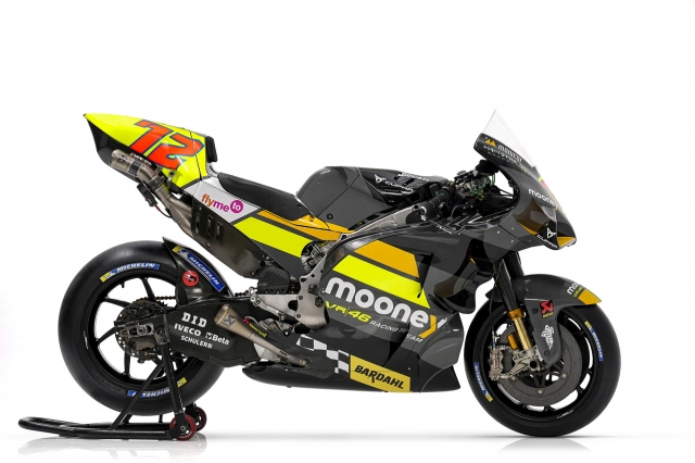 Mooney vr46 racing ducati trình làng phiên bản xe đua motogp 2022