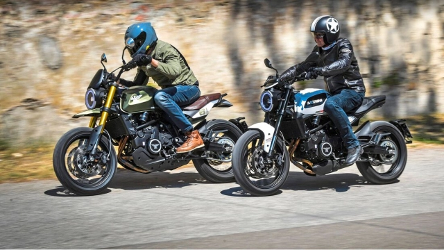 Moto morini lần đầu tiên trình làng 2 phiên bản nakedbike và scrambler