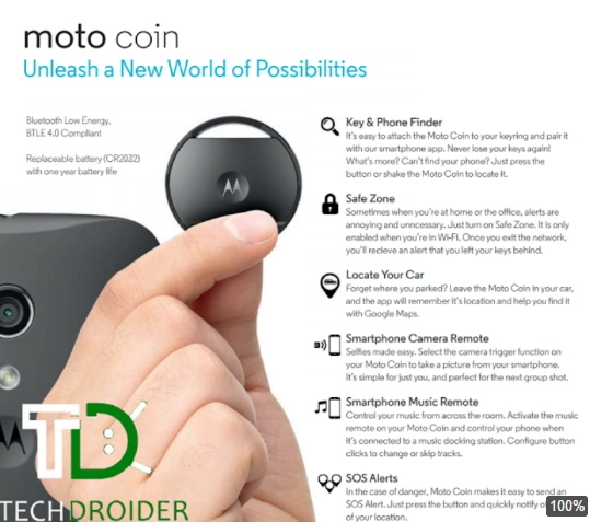 Motorola giới thiệu đồng xu thông minh tìm chìa khóa nhanh chóng