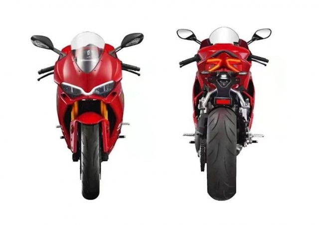 Moxiao 500rr một bản sao của ducati panigale v4 vừa trình làng