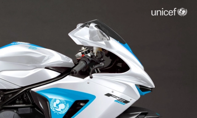 Mv agusta f3 800 - unicef edition duy nhất 1 chiếc trên thế giới giá 25 tỷ đồng