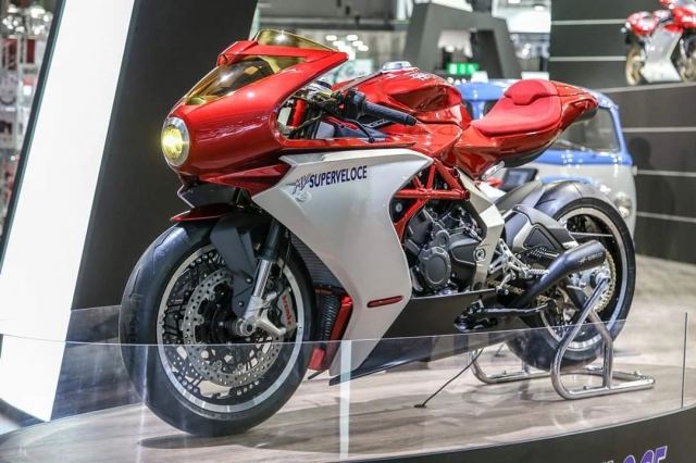 Mv agusta superveloce 800 giành giải thưởng thiết kế xuất sắc nhất của bologna