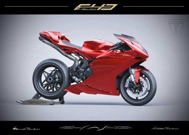 Mv agusta tamburini corse f43 ra mắt mẫu xe đặc biệt kỷ niệm 25 năm