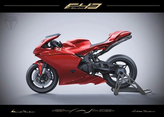 Mv agusta tamburini corse f43 ra mắt mẫu xe đặc biệt kỷ niệm 25 năm