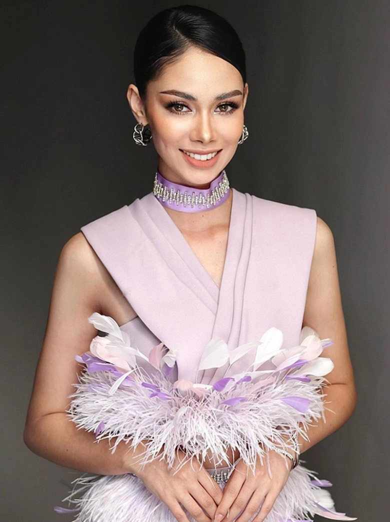 Mỹ nhân campuchia lai pháp đẹp như nữ hoàng là đối thủ nặng ký của ngọc châu tại miss universe