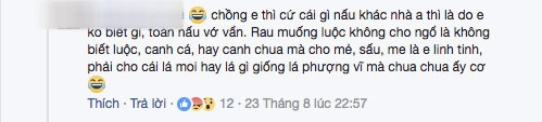 Nấu rau cải với nước luộc gà vợ bị chồng hất đổ nồi canh vì quê anh chẳng nấu thế