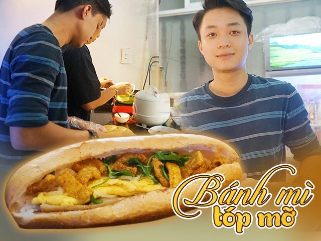 Nghỉ việc về bán bánh mì với bì lợn chiên 9x mỗi tháng đạt doanh thu hơn 60 triệu