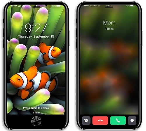 Ngỡ ngàng ngắm ảnh concept iphone 8