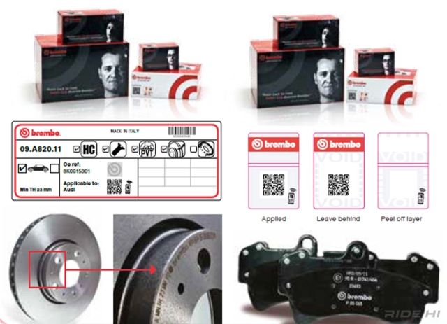 Những đặc điểm để nhận biết phanh brembo giả