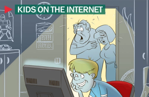 Những nguy hiểm rình rập khi để trẻ em tiếp cận với internet