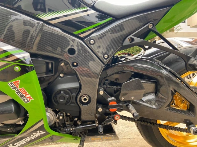 Ninja zx-10r cực chất trong bản độ toàn diện trên đất thái