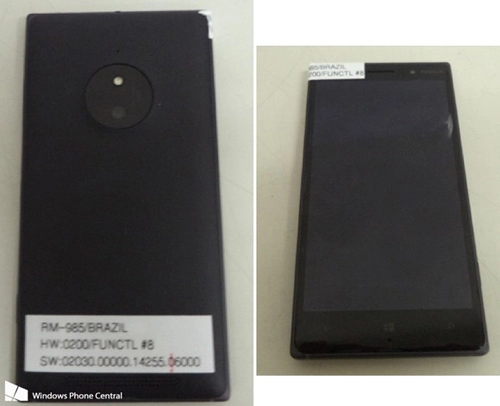 Nokia lumia 830 xuất hiện với cụm camera lớn