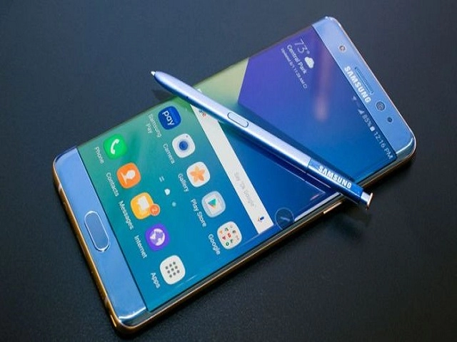 Nóng trên tay galaxy note 7 tân trang