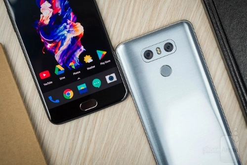 Oneplus 5 và lg g6 bằng giá cấu hình khác biệt