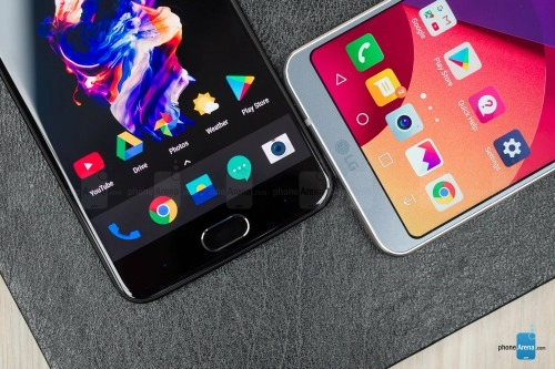 Oneplus 5 và lg g6 bằng giá cấu hình khác biệt