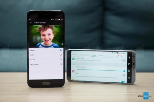 Oneplus 5 và lg g6 bằng giá cấu hình khác biệt