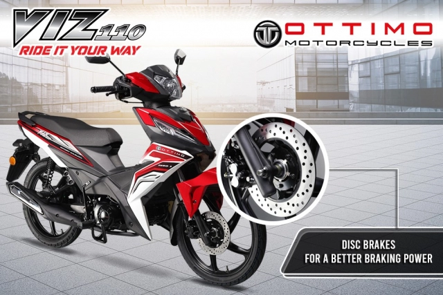 Ottimo viz 110 2022 - kiểu dáng giống winner 150 gây sốc với giá rẻ không tưởng