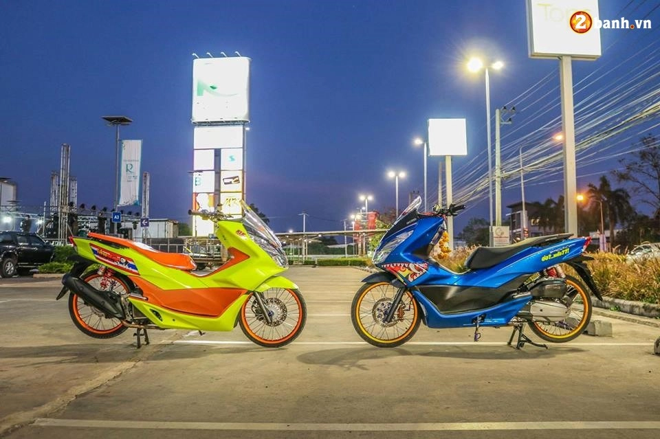 Pcx 150 độ cực đỉnh với đôi chân siêu mỏng của hotboy xăm trổ