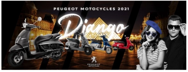 Peugeot django 2021 - siêu phẩm tay ga khiến cho phái mạnh điêu đứng