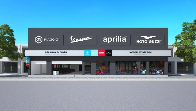 Piaggio việt nam chuẩn bị phân phối 2 dòng xe mô tô aprilia và moto guzzi