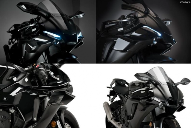 Puig ra mắt bộ cánh gió tùy chỉnh mới cho sportbike thỏa mãn phong cách motogp