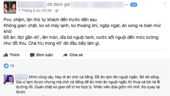 Quán mới khai trương thu trang tiến luật đã đau đầu vì bị khách lên mạng tố thế này