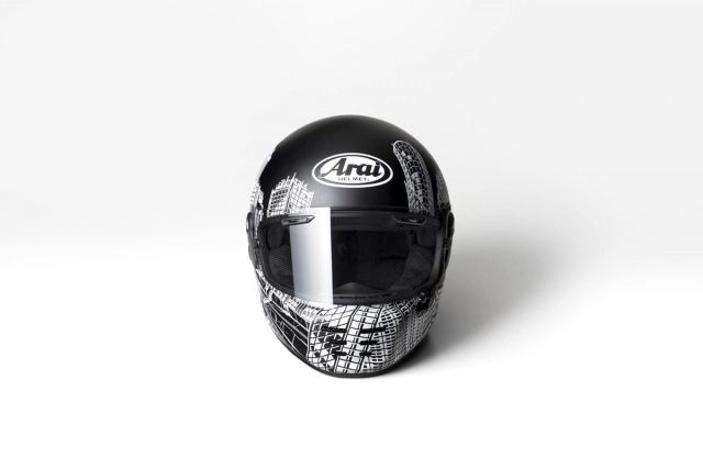 Ra mắt arai rapide-neo roars black 2023