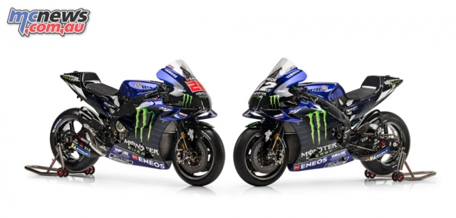 Ra mắt đội yamaha monster energy 2021 trong mùa giải motogp 2021