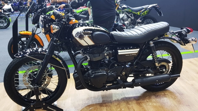 Ra mắt kawasaki w800 classic - phiên bản mới đậm chất old school