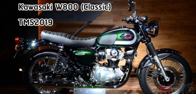 Ra mắt kawasaki w800 classic - phiên bản mới đậm chất old school