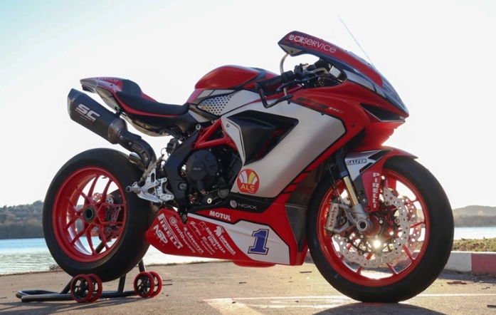 Ra mắt mv agusta f3 - reparto corse trong chương trình world supersport 2020