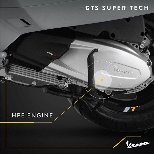 Ra mắt vespa gts super tech 300 abs đi kèm công nghệ mới và mạnh hơn 12