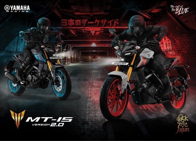 Ra mắt yamaha mt-15 v20 2022 trang bị abs và y-connect