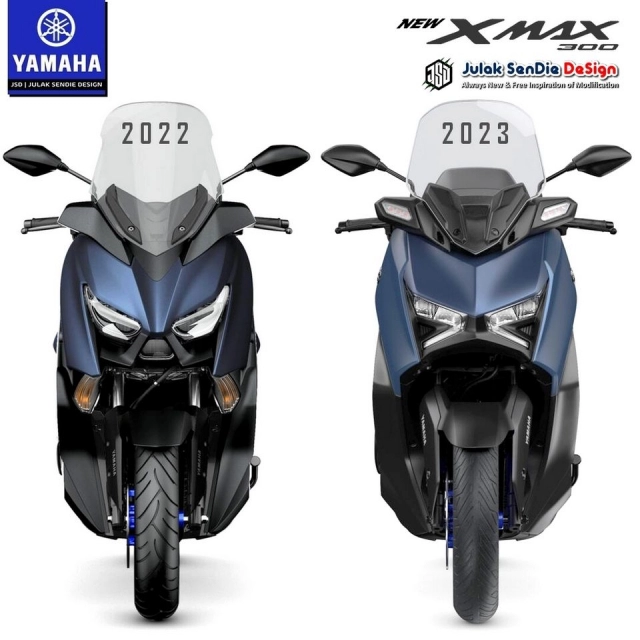 Ra mắt yamaha xmax 300 2023 hoàn toàn mới