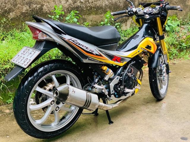 Review suzuki satria raider fu dọn khủng