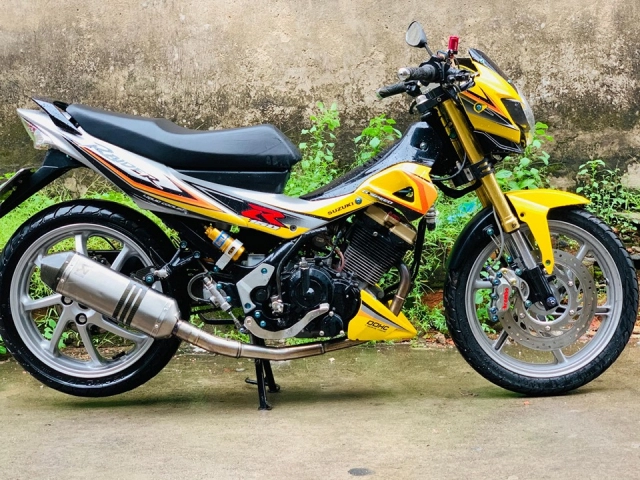 Review suzuki satria raider fu dọn khủng