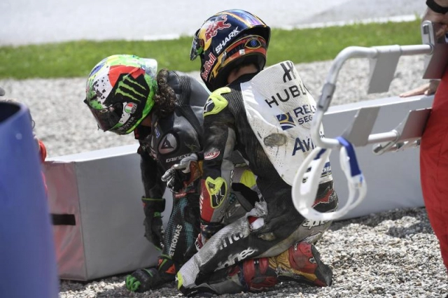 Rossi và vinales ám ảnh cuộc đua tại motogp áo