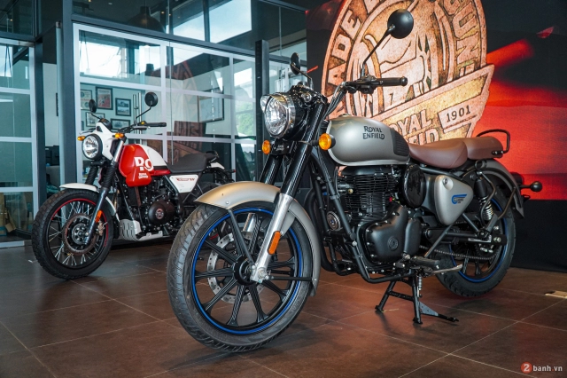 Royal enfield khai trương showroom mới trình làng 3 dòng xe hoàn toàn mới