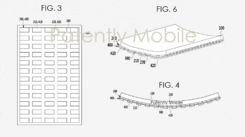 Samsung đã được cấp bằng sáng chế màn hình uốn cong mới