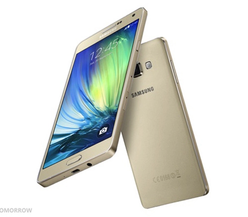 Samsung galaxy a7 khung kim loại trình làng