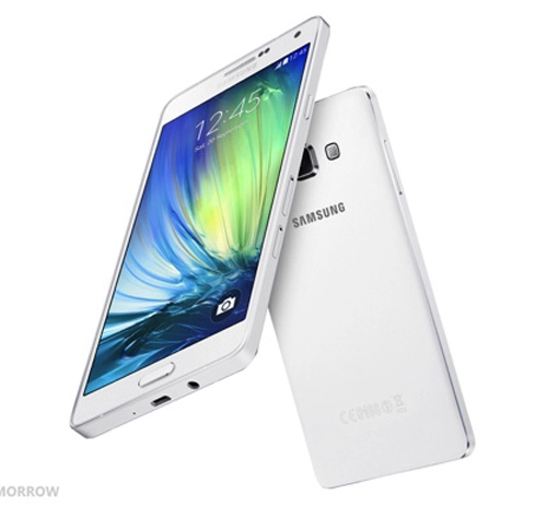 Samsung galaxy a7 khung kim loại trình làng