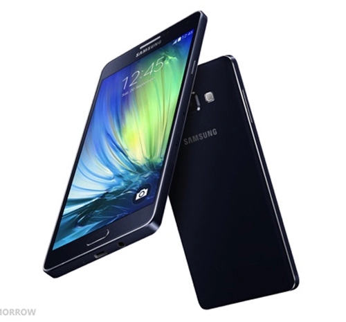 Samsung galaxy a7 khung kim loại trình làng