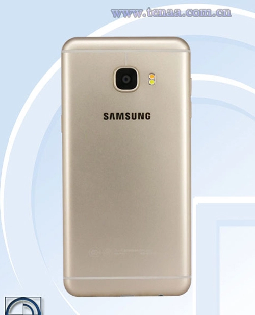 Samsung galaxy c5 hiện nguyên hình vỏ kim loại