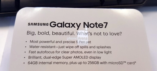 Samsung galaxy note 7 nhá hàng trước giờ ra mắt