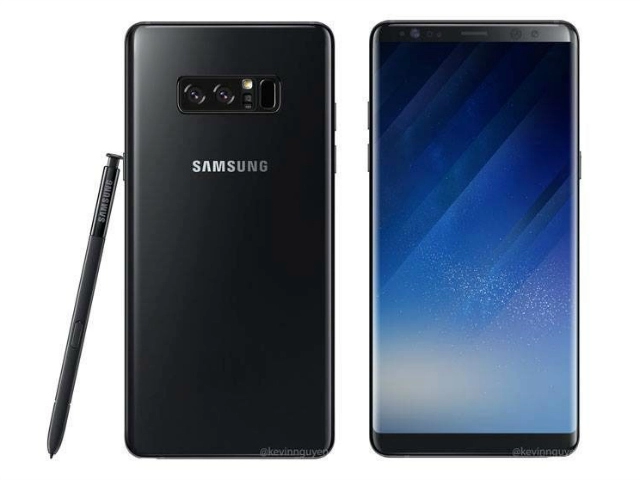 Samsung galaxy note 8 đẹp xuất sắc trong lần rò rỉ mới