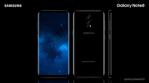 Samsung galaxy note 8 màn hình 64 inch đẹp mê hồn