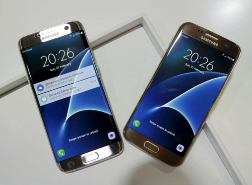 Samsung galaxy s7 edge dẫn trước s7 phá vỡ kỷ lục đặt hàng