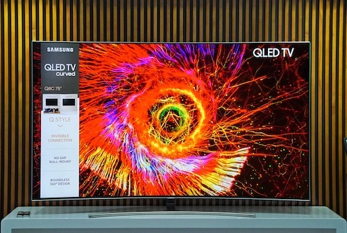 Samsung trình làng tv công nghệ chấm lượng tử qled 2017