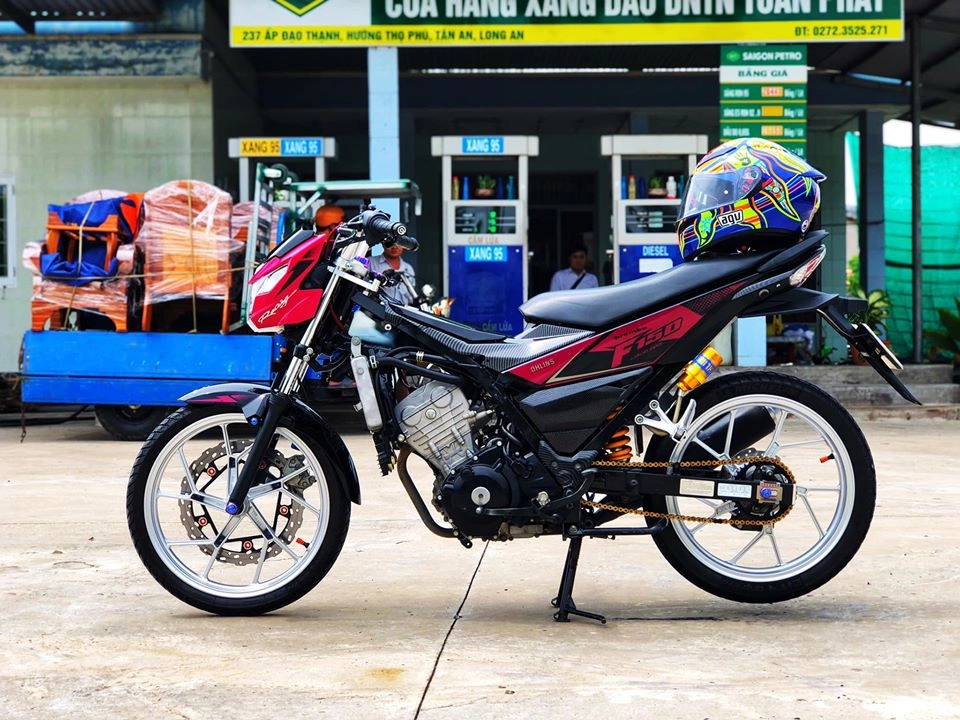 Satria 150 độ giật gân với bản độ full option cực chất